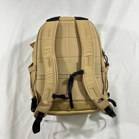 NWT NORTH FACE Women's Never Stop 20L Backpack School Kelp Tan TNF One Size - Picture 2 of 11